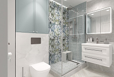 Дизайн-проект душевой комнаты от Ладиной Виолетты